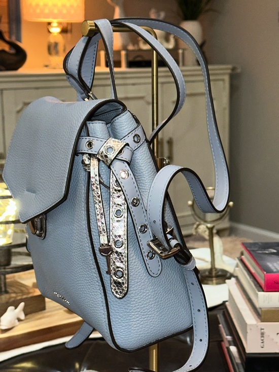bristol medium leather backpack Michael Michael Kors Women's Studded in Pearl Grey Fashion The Haven Sling Backpack by Lady Conceal is a minimalist Michael Kors Bristol Leather Studded